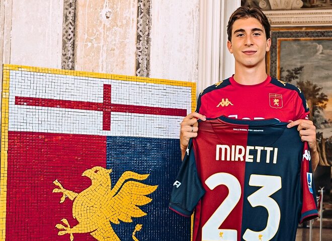 ม้าลาย ปล่อย มิเรตติ ซบ เจนัว แบบยืมตัว