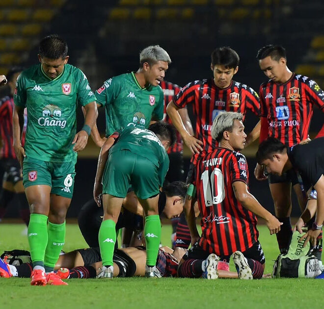 ขอนแก่น อัพเดทอาการ สหรัฐ หลัง เจ็บหนักเกมเจอ สุโขทัย