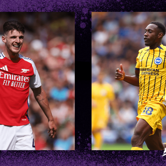 ดูฟุตบอล พรีเมียร์ ลีก อังกฤษ 2024/25 อาร์เซน่อล พบกับ ไบรท์ตัน 31/8/67