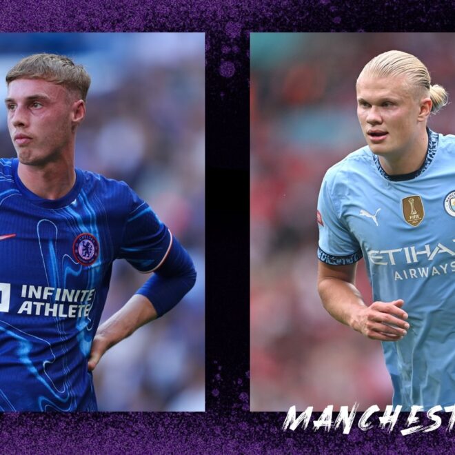 ดูฟุตบอล พรีเมียร์ ลีก อังกฤษ 2024/25 เชลซี พบกับ แมนเชสเตอร์ ซิตี้ 18/8/67