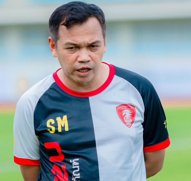 สมชาย พอใจ ฟอร์มพลังกาญจน์ หลังบุกแบ่งแต้ม ชัยนาท 2 ต่อ 2