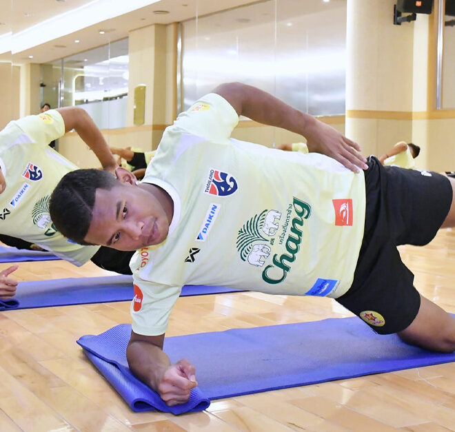 อิชิอิ นำทัพ ทีมชาติไทย ซ้อมต่อ หลัง แมตช์ดวล รัสเซีย ถูกยกเลิก