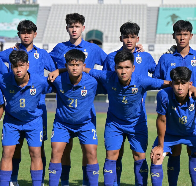 แบโผ 23 แข้ง ทีมชาติไทย U20 ชุดทำศึกชิงแชมป์ เอเชีย รอบคัดเลือก