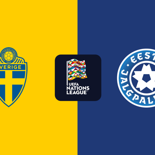 ดูฟุตบอลยูฟ่า เนชั่นส์ ลีก 2024 สวีเดน พบกับ เอสโตเนีย 8/9/67