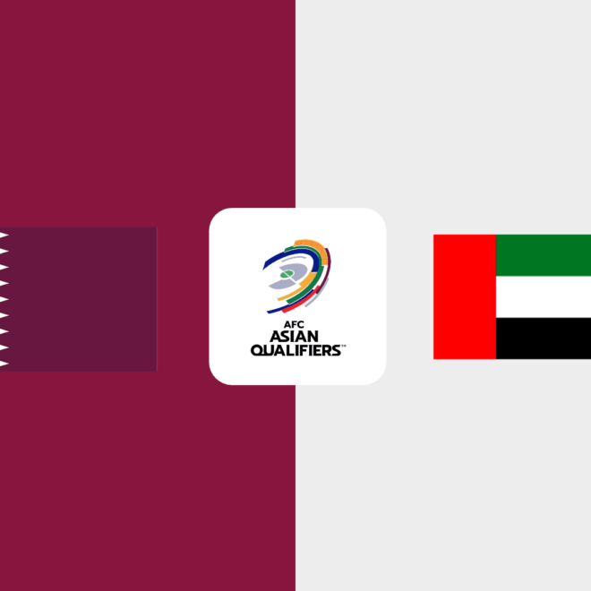 ดูฟุตบอลโลก รอบคัดเลือก โซนเอเชีย 2026 กาตาร์ พบกับ ยูเออี 5/9/67