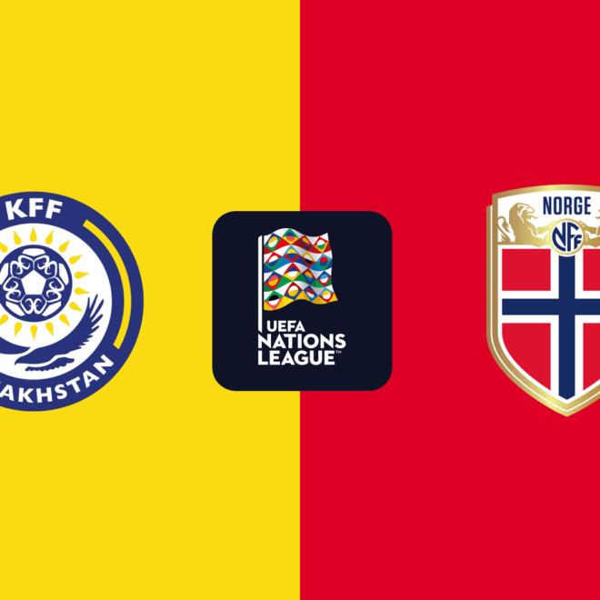ดูฟุตบอล ยูฟ่า เนชั่นส์ ลีก 2024 คาซัคสถาน พบกับ นอร์เวย์ 6/9/67
