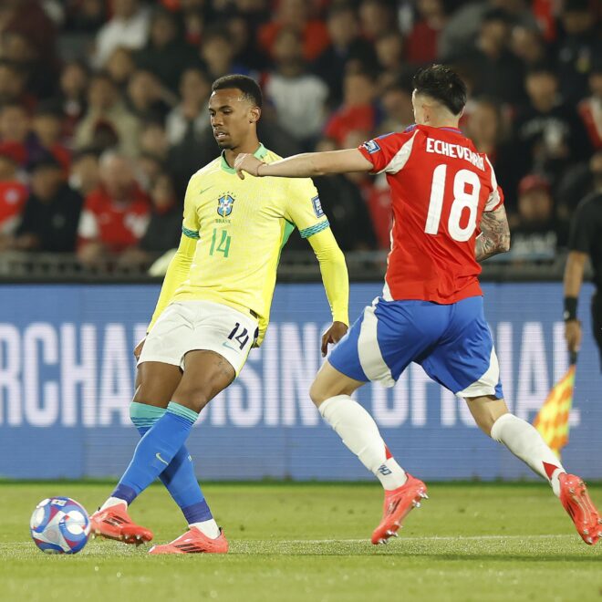 บราซิล เฉือน ชิลี ท้ายเกม สุดระทึก 2-1 คว้าสามแต้มสำคัญ