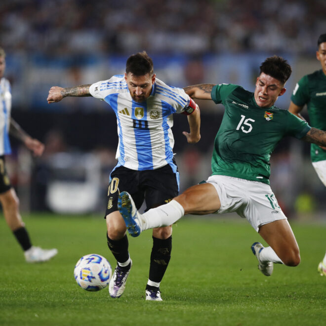 อาร์เจนติน่า สุดคึก ถล่ม โบลิเวีย แตกพ่าย 6-0