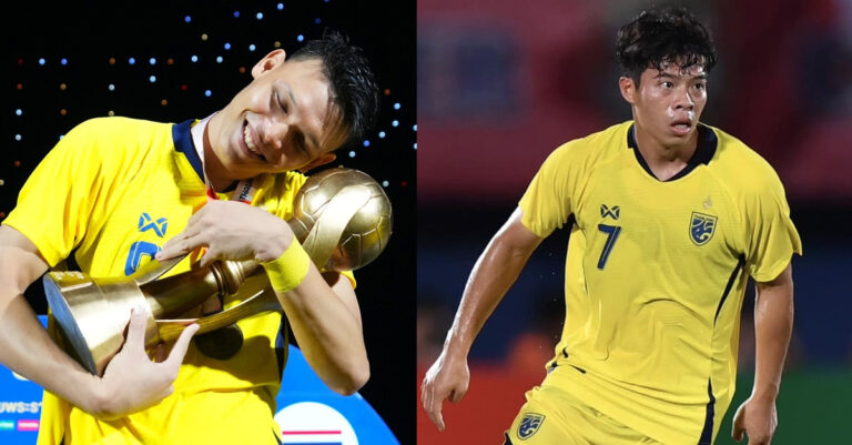 ศุภชัย ควง เอกนิษฐ์ ให้สัมภาษณ์ หลังพาไทย คว้าแชมป์ คิงส์ คัพ