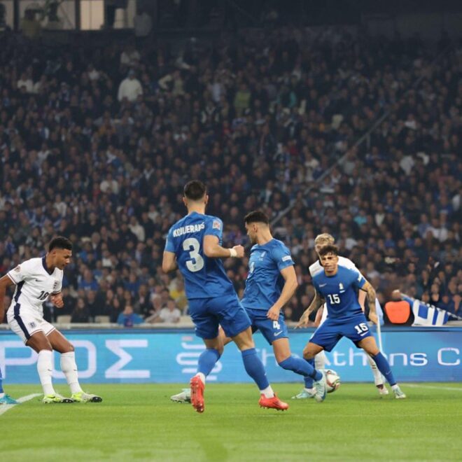 โหดเกิ๊นน! อังกฤษ ดุจัด ถล่ม กรีซ คาบ้าน 3-0