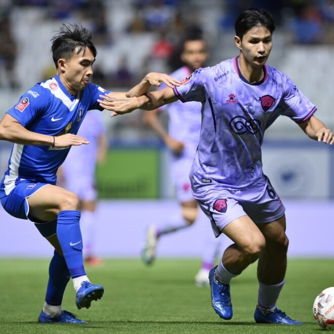 เกือบแย่! บีจี ได้เฮท้ายเกม เฉือนชนะ อุทัยธานี 2-1 ขยับขึ้นท็อปโฟร์