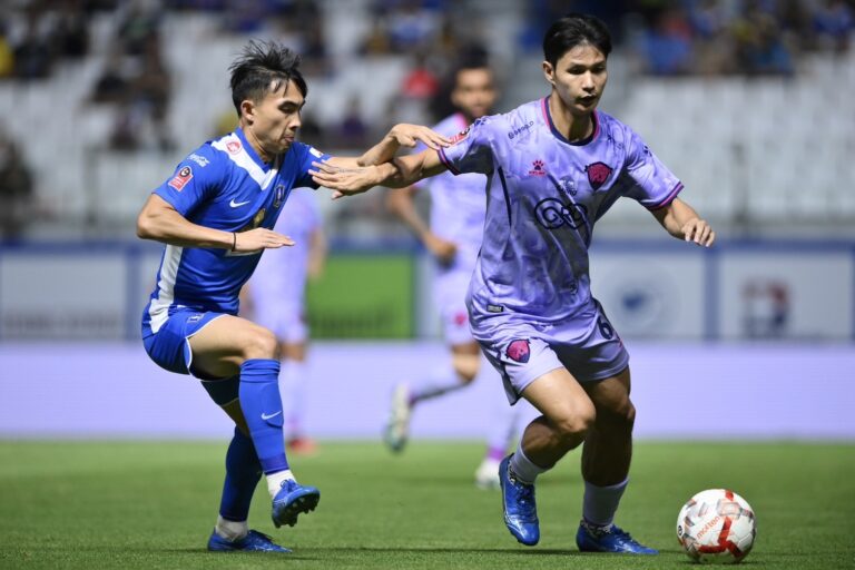 เกือบแย่! บีจี ได้เฮท้ายเกม เฉือนชนะ อุทัยธานี 2-1 ขยับขึ้นท็อปโฟร์