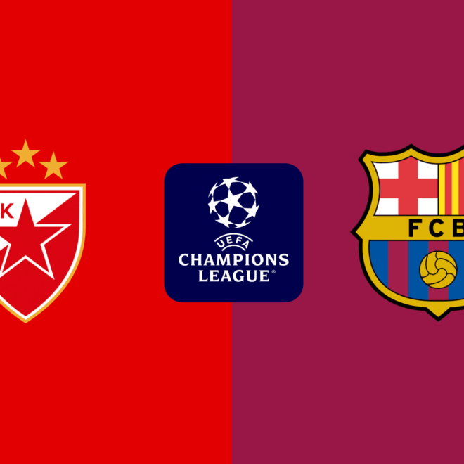 วิเคราะห์บอลวันนี้ ยูฟ่า แชมเปี้ยนส์ ลีก : เซอร์เวน่า ซเวชด้า พบกับ บาร์เซโลน่า