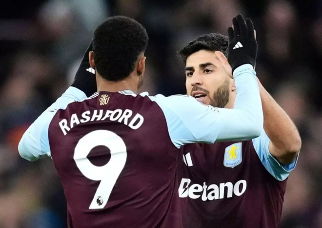 อเซนซิโอ ขอบคุณ แรชฟอร์ด ช่วยจ่ายให้ซัด 2 เม็ด