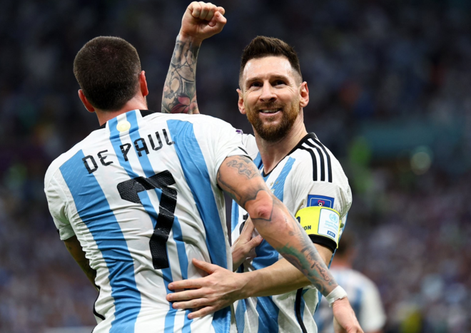 เดอ ปอล รับ อาร์เจนติน่า โครตคิดถึง เมสซี่