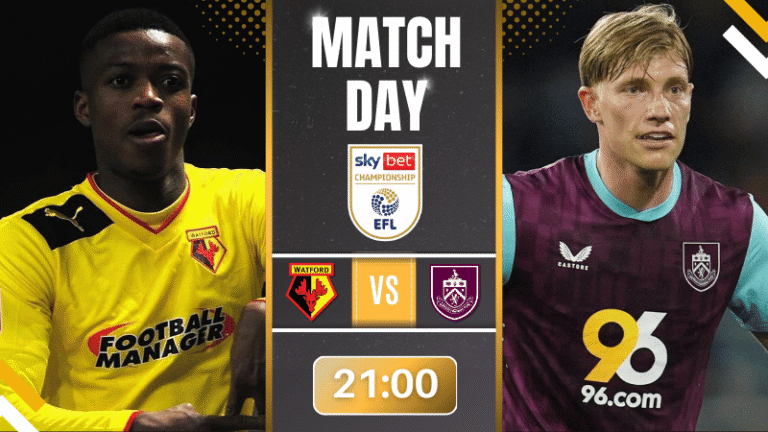 วัตฟอร์ด พบ เบิร์นลี่ย์ ดูบอลสดฟรี ศึกชี้ชะตาแชมเปียนชิป ห้ามกระพริบตา!