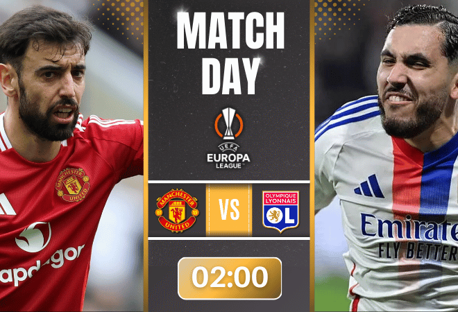 แมนเชสเตอร์ ยูไนเต็ด พบ โอลิมปิก ลียง ดูบอลออนไลน์ ศึกยูโรปาลีก 2025 พร้อมลิงก์ดูบอลสดฟรี