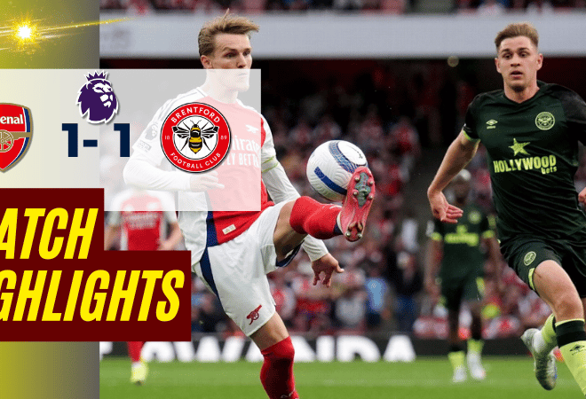 ไฮไลท์บอลพรีเมียร์ลีก 2025 อาร์เซนอล พบ เบรนท์ฟอร์ด – ผลบอลพรีเมียร์ลีกล่าสุด