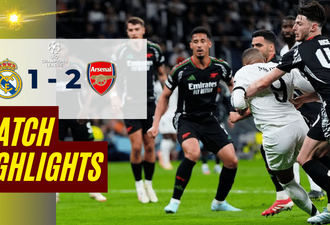 ไฮไลท์บอลวันนี้ ยูฟ่าแชมเปียนส์ลีก 2025 เรอัล มาดริด พบ อาร์เซนอล – ผลบอลยูฟ่าแชมเปียนส์ลีกล่าสุด