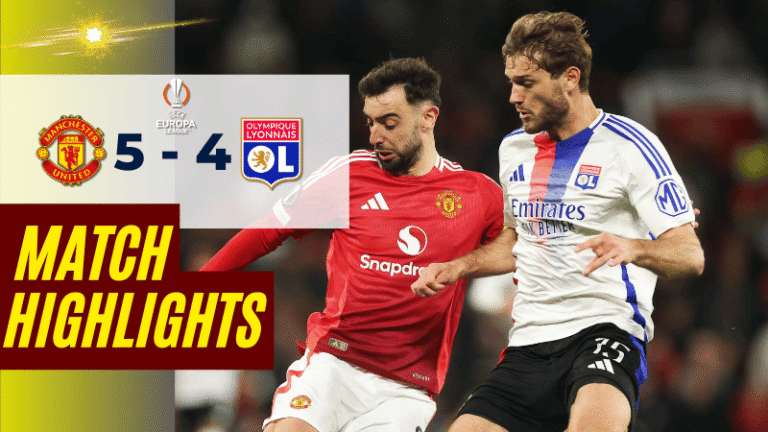 ไฮไลท์บอลยูฟ่ายูโรปาลีก 2025 แมนเชสเตอร์ ยูไนเต็ด พบ โอลิมปิก ลียง – ผลบอลยูฟ่ายูโรปาลีกล่าสุด