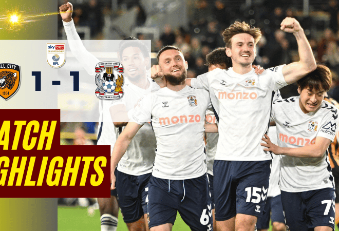 ไฮไลท์บอลอีเอฟแอลแชมเปียนชิป 2025 ฮัลล์ ซิตี้ พบ โคเวนทรี ซิตี้ – ผลบอลอีเอฟแอลแชมเปียนชิปล่าสุด