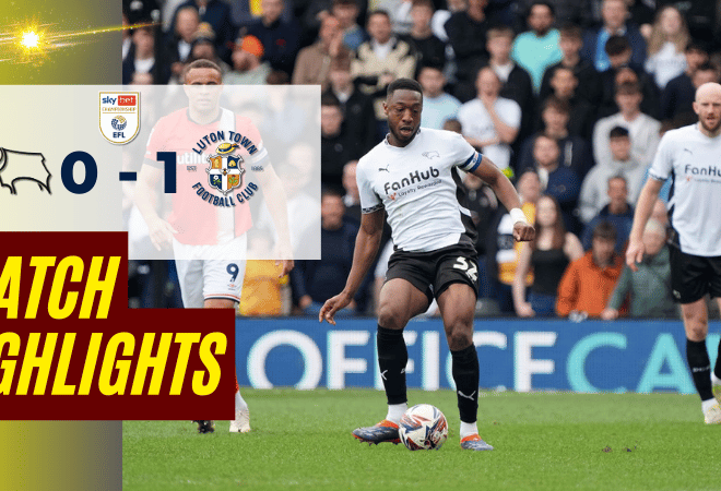 ไฮไลท์บอลอีเอฟแอลแชมเปียนชิป 2025 ดาร์บี้ เค้าท์ตี้ พบ ลูตัน ทาวน์ – ผลบอลอีเอฟแอลแชมเปียนชิปล่าสุด