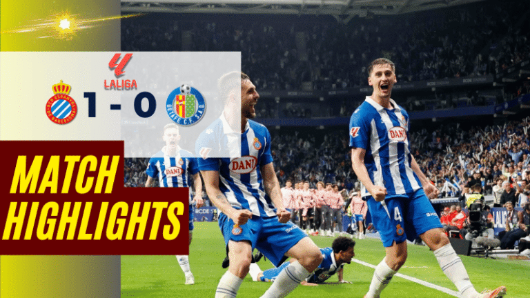 ไฮไลท์บอลวันนี้ ลาลิกา 2025 เอสปันญ่อล พบ เกตาเฟ่ – ผลบอลลาลิกาลีกล่าสุด