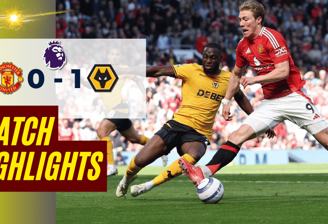 ไฮไลท์บอลวันนี้ พรีเมียร์ลีก 2025 แมนเชสเตอร์ ยูไนเต็ด พบ วูล์ฟแฮมป์ตัน – ผลบอลพรีเมียร์ลีกล่าสุด