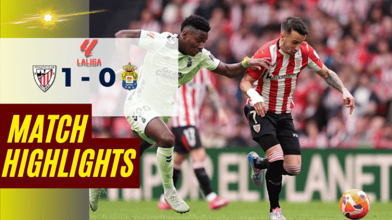 ไฮไลท์บอลวันนี้ ลาลิกา 2025 แอธเลติก บิลเบา พบ ลาส พัลมาส – ผลบอลลาลิกาล่าสุด