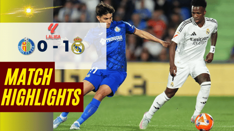 ไฮไลท์บอลวันนี้ ลาลิกา 2025 เกตาเฟ่ พบ เรอัล มาดริด – ผลบอลลาลิกาล่าสุด