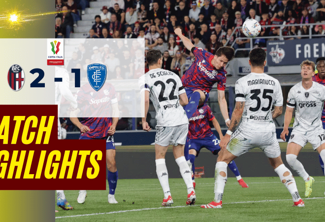 ไฮไลท์บอลวันนี้ โกปปาอีตาเลีย 2025 โบโลญญ่า พบ เอ็มโปลี – ผลบอลโกปปาอีตาเลียล่าสุด