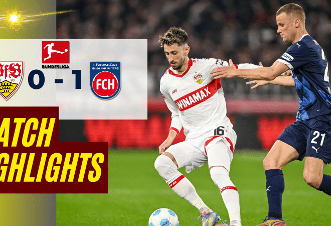 ไฮไลท์บอลวันนี้ บุนเดสลีกา 2025 สตุ๊ตการ์ต พบ ไฮน์เดนเฮลม์ – ผลบอลบุนเดสลีกาล่าสุด