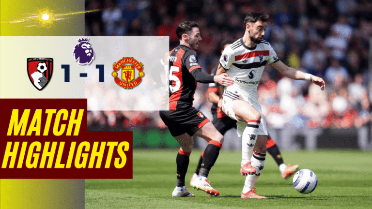 ไฮไลท์บอลวันนี้ พรีเมียร์ลีก 2025 บอร์นมัธ เอเอฟซี พบ แมนเชสเตอร์ ยูไนเต็ด – ผลบอลพรีเมียร์ลีกล่าสุด