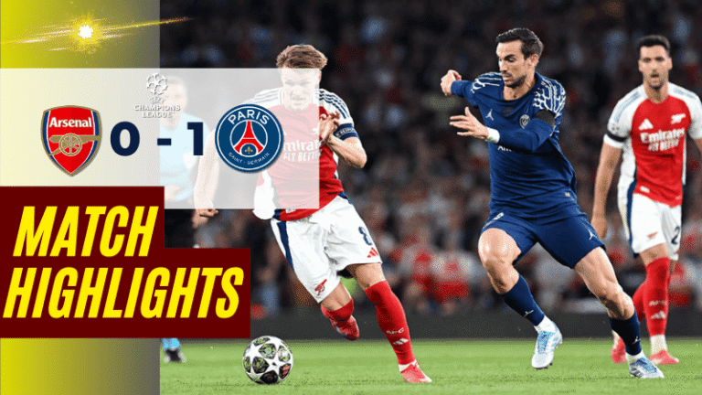 ไฮไลท์บอลวันนี้ ยูฟ่าแชมเปียนส์ลีก 2025 อาร์เซนอล พบ เปแอสเช – ผลบอลยูฟ่าแชมเปียนส์ลีกล่าสุด