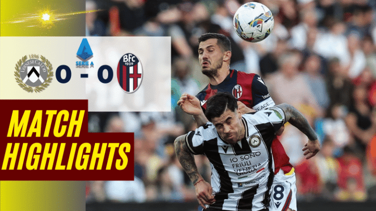 ไฮไลท์บอลวันนี้ เซเรียอา 2025 อูดิเนเซ่ พบ โบโลญญ่า – ผลบอลเซเรียอาล่าสุด