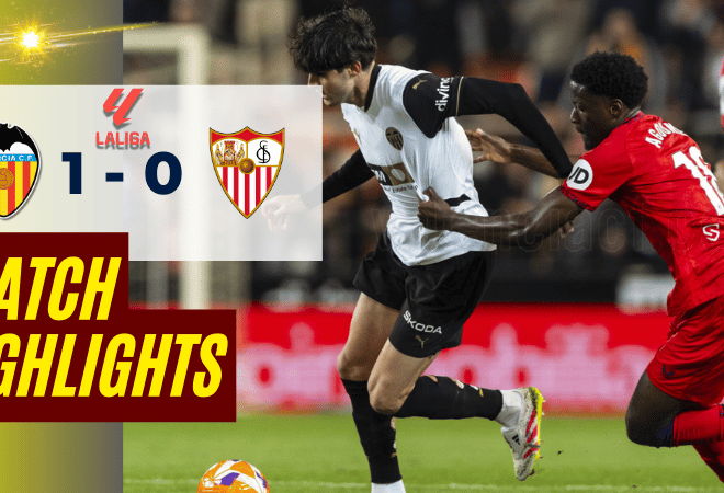 ไฮไลท์บอลลาลิกา 2025 บาเลนเซีย พบ เซบีย่า – ผลบอลบุนเดสลีกาล่าสุด