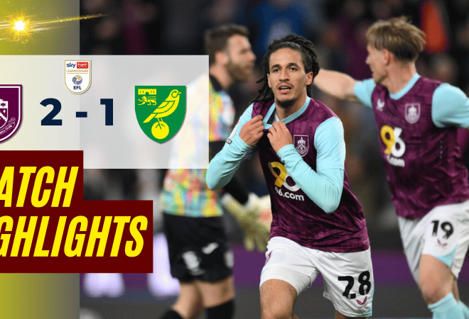 ไฮไลท์บอลอีเอฟแอลแชมเปียนชิป 2025 เบิร์นลี่ย์ พบ นอริช ซิตี้ – ผลบอลอีเอฟแอลแชมเปียนชิปล่าสุด