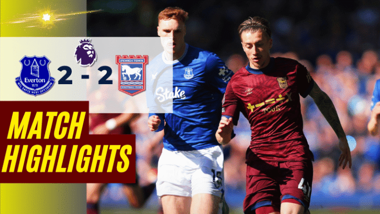 ไฮไลท์บอลวันนี้ พรีเมียร์ลีก 2025 เอฟเวอร์ตัน พบ อิปสวิช ทาวน์ – ผลบอลพรีเมียร์ลีกล่าสุด