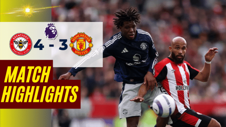 ไฮไลท์บอลวันนี้ พรีเมียร์ลีก 2025 เบรนท์ฟอร์ด พบ แมนเชสเตอร์ ยูไนเต็ด – ผลบอลพรีเมียร์ลีกล่าสุด