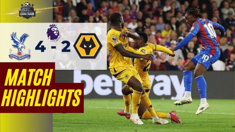 ไฮไลท์บอลวันนี้ พรีเมียร์ลีก 2025 คริสตัล พาเลซ พบ วูล์ฟแฮมป์ตัน – ผลบอลพรีเมียร์ลีกล่าสุด