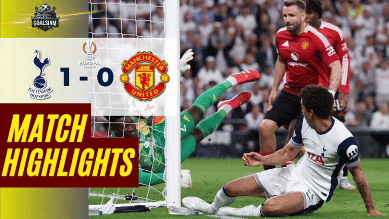ไฮไลท์บอลวันนี้ ยูฟ่ายูโรปาลีก 2025 ท็อตแน่ม ฮ็อทสเปอร์ พบ แมนเชสเตอร์ ยูไนเต็ด – ผลบอลยูฟ่ายูโรปาลีกล่าสุด