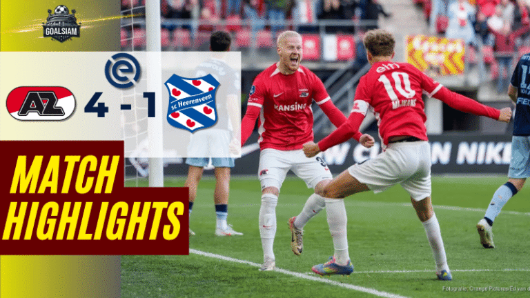 ไฮไลท์บอลวันนี้ เอเรอดีวีซี 2025 อาแซด อัลค์มาร์ พบ เอสซี ฮีเรนวีน – ผลบอลเอเรอดีวีซีล่าสุด