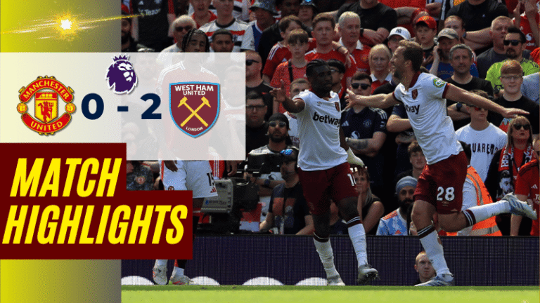 ไฮไลท์บอลวันนี้ พรีเมียร์ลีก 2025 แมนเชสเตอร์ ยูไนเต็ด พบ เวสต์แฮมยูไนเต็ด – ผลบอลพรีเมียร์ลีกล่าสุด