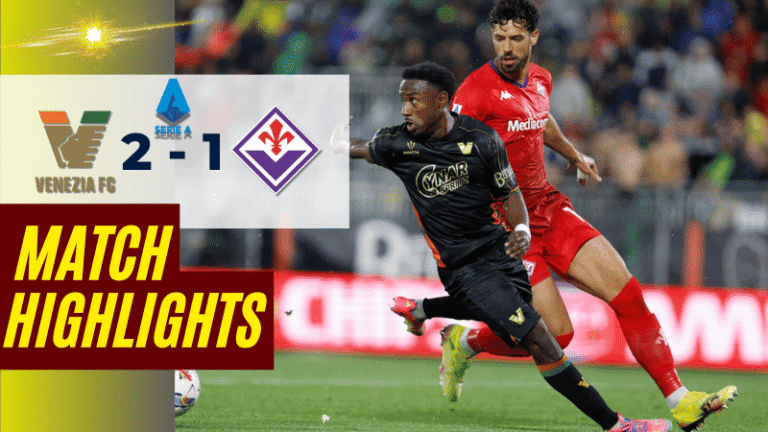 ไฮไลท์บอลวันนี้ เซเรียอา 2025 เอซี เวนิช พบ ฟิออเรนติน่า – ผลบอลเซเรียอาล่าสุด