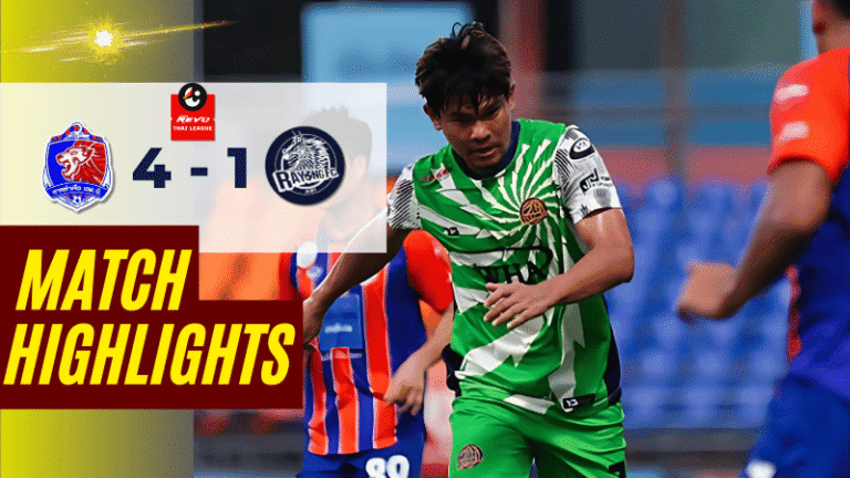 ไฮไลท์บอลวันนี้ ไทยลีก 2025 การท่าเรือ เอฟซี พบ ระยอง เอฟซี – ผลบอลไทยลีกล่าสุด