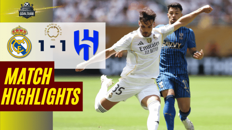ไฮไลท์บอลวันนี้ ฟีฟ่าคลับเวิลด์คัพ ชิงแชมป์สโมสรโลก 2025 เรอัล มาดริด พบ อัล ฮิลาล – ผลบอลฟีฟ่าคลับเวิลด์คัพ ล่าสุด