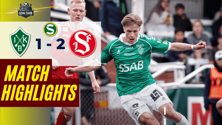ไฮไลท์บอลวันนี้ สวีเดน ซูเปอร์เร็ตเท่น 2025 ไอเค บราเก้ พบ แซนด์ไวเค่นส์ ไอเอฟ – ผลบอลสวีเดน ซูเปอร์เร็ตเท่น ล่าสุด
