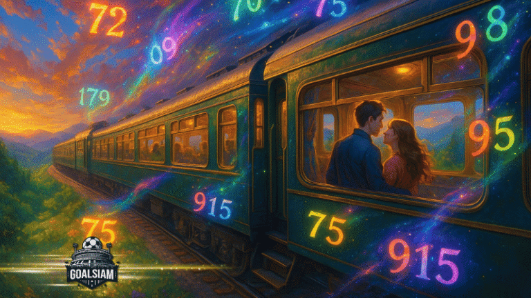 ฝันว่านั่งรถไฟกับแฟน ฝันว่าขึ้นรถไฟ ทำนายฝันสุดแม่นจาก GOALSIAM ล้วงเลขเด็ด เปิดแนวทางหวยสายมูที่ไม่ควรพลาด!