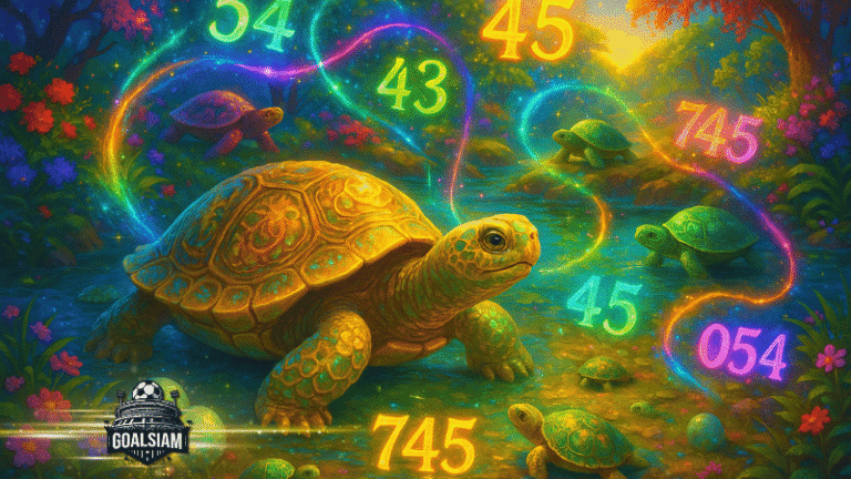 ไวรัลทำนายฝัน “ฝันเห็นเต่า” ลุ้นโชคใหญ่ จะได้รางวัลที่ 1 จริงหรือ? เจาะลึกทุกความหมายและเลขเด็ดโดย GOALSIAM