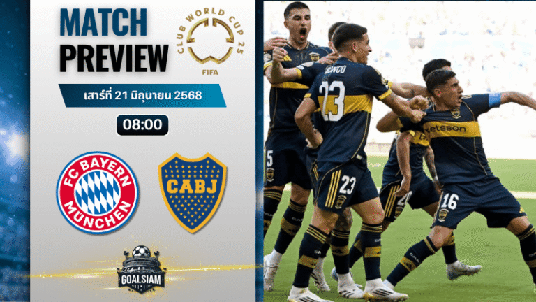 วิเคราะห์บอลวันนี้ ฟีฟ่าคลับเวิลด์คัพ ชิงแชมป์สโมสรโลก : บาเยิร์น มิวนิค พบกับ โบคา จูเนียร์ส